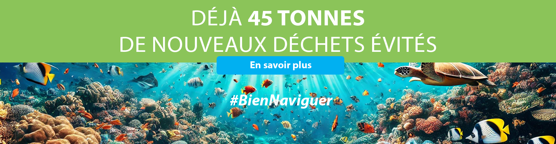Déjà 45 tonnes de nouveaux déchets évités